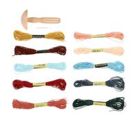 HINTRMENT Outil de Réparation Champignon en Bois Massif Prise Confortable, Kit de Couture pour Repriser Vêtements, Manches et Chaussettes Fil à Coudre