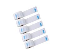 HINTRMENT Papier pour Cou de Barbier Jetable 5 Pièces en Pâte de Bois Pure, Protection Sûre pour Teinture et Coupe de Cheveux, Facile à Ranger, Salon ou Usage Domestique
