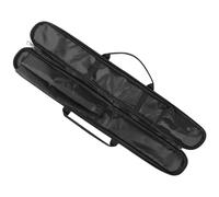 HINTRMENT Paquet de Flûte Professionnel 2 Compartiments Noir Paquet de Protection Imperméable en Tissu Oxford pour Flûte en Bambou et Portable pour Étudiants et Musiciens