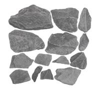 HINTRMENT Pierres Décoratives Naturelles pour Aquarium d'eau Douce, Amélioration Esthétique et Biodiversité, Adaptées pour Aquascaping et Terrarium d'eau Douce