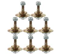 HINTRMENT Quincaillerie pour Chaises Berçantes 8pcs Roulements en Fer Robustes Diamètre M8 pour Mouvement Stable et Pièces Détachées de Fauteuil Bascule Intérieur