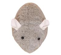 HINTRMENT Souris Mécanique à Remonter 10 CM Plastique Gris pour Chat d'Intérieur Favorisant Jeu Stimulant et Interaction
