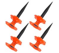 HINTRMENT Support de Tuyau D'arrosage de Jardin en PP 4pcs Roues de Guidage pour Irrigation Directionnelle en Extérieur et Protection du Tuyau