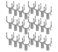 HINTRMENT Supports de Branches Support Solide et Adaptable Lot de 15 en Alliage D'aluminium Argenté pour Arbres Fruitiers pour Vergers et Jardins Ornementaux