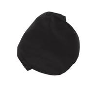 HINTRMENT Toque de Chef Unisexe en Coton Noir, Béret Uniforme Cuisinier Respirant pour Restaurant, Pâtisserie et École Hôtelière, Chapeau Serveur de Cantine Confortable et Pratique