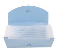 HINTRMENT Trieur A6 en Plastique Bleu 13 Compartiments, Mini Organiseur Accordéon pour Classer Tickets et Petits Dossiers, pour Bureau et Travail