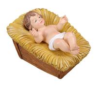 Hintyne Figurine de l'enfant Jésus Mini Figurine en résine de l'enfant Jésus avec détails clairs Figurine Religieuse de l'enfant Jésus pour la décoration de la Maison du Bureau et de l'église Style 2