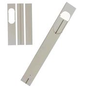 Hintyne Kit de Ventilation pour Porte coulissante Joint de fenêtre pour climatiseur Portable Longueur réglable Plaque d'étanchéité fenêtre Facile à Installer et à démonter