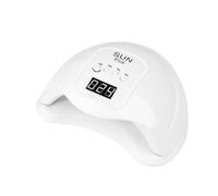 Hintyne Lampe à Ongles En Gel Uv Lumière LED Sèche-Vernis Machine De Manucure 48w Capteur Automatique 4 Réglages De Minuterie Séchage Rapide Blanc