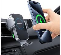 Hinyx Chargeur sans Fil Voiture Rapide Voiture Chargeur Induction 15W avec Clip de Sortie d'air pour iPhone 13/12/11/X/8, Support Téléphone Voiture Induction pour Samsung Galaxy S21/S20/Note10/Note9