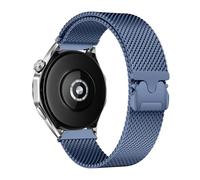 HinZann 22mm Bracelet pour Huawei Watch GT 6/ GT 6 Pro/ GT5 Pro/ GT5/4 46mm, Acier Inoxydable, Métal Milanais Magnétique Bracelet Montre pour Huawei Watch 5/4 46mm/ 4 Pro 48mm/ Ultimate 2 - Bleu