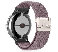 HinZann Bracelet Tressé Compatible Avec Google Pixel Watch 4/3 45mm, Nylon Élastiques Montre de Rechange, Réglable Sport Bracelet de Remplacement Pour Google Pixel Watch 4/3 45mm - Violet