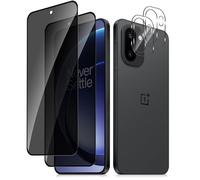 HinZann Protection Écran Anti-Espion pour OnePlus 15R 5G | [2+2 Pièces] Anti-Espion Verre Trempé + Caméra Arrière Protecteur, Privacy Film 9H Dureté, Anti-Spy Protection Écran