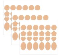 HINZIC Lot de 96 patchs de support de boucles d'oreilles, autocollants, étanches, non irritants, pour soulever le lobe de l'oreille, coussinets de rechange pour soutenir des boucles d'oreilles