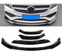 HIOMAQ Auto Becquets Avant pour Mercedes Benz Cla-Class W117 2016 2017 2018 2019 2020, Voiture Anti-Collision Diffuseur Lèvre Pare-Chocs Lame Séparation Aileron