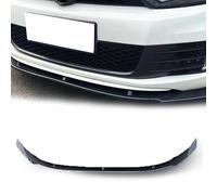 HIOMAQ Auto Becquets Avant pour Volkswagen Golf 6GTI 2010-2013, Voiture Anti-Collision Diffuseur Lèvre Pare-Chocs Lame Séparation Aileron
