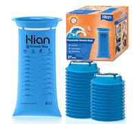 Hion Lot de 27 sacs à vomir jetables de 1000 ml, résistants aux fuites, de qualité médicale, portables, parfaits pour les maladies des transports, des voitures et des avions, les femmes enceintes