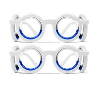 Hion Motion Sickness Brille, Auto Sickness Brille, Linderung von Reisekrankheit, Luftkrankheit, Seekrankheit Brille（2stück-Only 2 glasses）