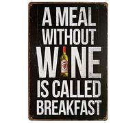 Hioni dégustation du vin Funny Alcool boire Tin Sign Bar Pub Diner Cafe Home Décoration murale Home Decor Art Poster rétro