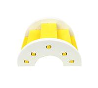 hionre Jouet d'escalade en PVC pour hamster, rat, animal de compagnie, petit animal de compagnie, jouet d'escalade, jaune