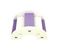 hionre Jouet d'escalade en PVC pour hamster, rat, animal de compagnie - Violet et blanc