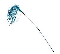 hionre Teaser Jouet interactif pour chat en plastique pour soulager l'ennui Bleu