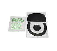 HIOPOIUYT 1 lot de pédales de souris de rechange super légères pour patins de souris Noir