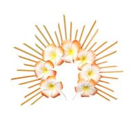 HIOPOIUYT Bandeaux de fête de carnaval en forme de couronnes sacrées pour femme, bandeau de maquillage pour Halloween, prise de photos