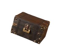 HIOPOIUYT Boîte de rangement en bois robuste pour objets de collection et décoration d'aventure, décoration de la maison