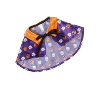 HIOPOIUYT Capes de festival pour chien - Costume de chat - Cape pour animaux de compagnie - Maquillage amusant - Costume de festival pour chien