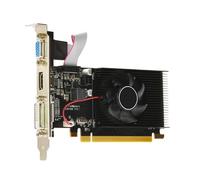 HIOPOIUYT Carte graphique PCI-E 16X 2 Go DDR3 avec ventilateur de refroidissement Accessoires de bureau Faible bruit GPU
