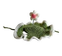 HIOPOIUYT Chapeau Crochet pour Chien Chats Costume Fête Vacances en Tricot Tricot Chats Cats Contes d'anniversaire pour Petit Animal Compagnie