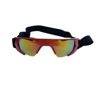 HIOPOIUYT Chiens À L'épreuve du Vent Lunettes Soleil Adaptées Petits Chiens Verres pour Animaux Compagnie pour Plage Neige en Plein Air Sport Neige pour Les Yeux