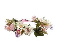 HIOPOIUYT Couronne de fleurs de mariée pour mariage pour créer un beau look pour les fêtes et les photos