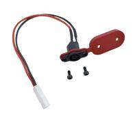 HIOPOIUYT Couvercle de port de charge avec ligne de charge de rechange pour scooter électrique - Étanche - Pour câble de trottinette électrique M365/PRO2