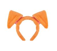 HIOPOIUYT Ensemble d'accessoires de déguisement pour chien 1/4/5 pièces avec oreilles de chien, bandeau, queue, jupe tutu, kit d'accessoires pour enfants, costume d'animal pour cosplay
