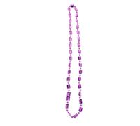HIOPOIUYT Ensemble de collier de perles Mardi Gras pratique dans des couleurs vives pour les fêtes de carnaval festifs, tenues décontractées