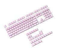 HIOPOIUYT Ensemble de touches 136 touches avec rétroéclairage latéral pour clavier mécanique à la maison et au bureau