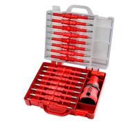 HIOPOIUYT Ensemble De Tournevis Magnétique 34pc 34pc Interchangeable Tête Double 3 Voies