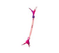 HIOPOIUYT Filet élastique interactif pour chats avec clochettes pour les propriétaires d'animaux de compagnie, renforcement des relations par le jeu, l'exercice, jeu interactif pour chats