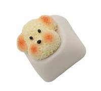 HIOPOIUYT Keycaps De Résine Faits À La Main Gift pour L'amant De Chiens pour Les Claviers PC La Plupart des Commutateurs Clavier Mécaniques Carton Touche ESC KEycaps Puppy Easy Installation
