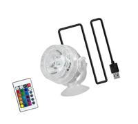 HIOPOIUYT Les Réservoirs Poisson Légers pour Poisson Poussant Les Aquariums Marine Éloignés Aquariums Ajustés À Lumière des Projecteurs pour Décoration Fisht-Banc des