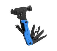 HIOPOIUYT Outil Marteau Camping Polyvalent High Forces en Acier Inoxydable Hammer Polyvalent pour Randonnée Pêche Les Urgences Clés Poignée Non Glissantes
