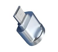 HIOPOIUYT Petit lecteur de carte TF USB pour mémoire PC Petit adaptateur USB TF pour appareil photo Lecture simultanée Lecteur de cartes