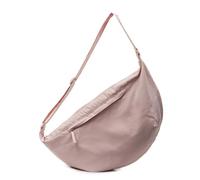 HIOPOIUYT Petit sac à bandoulière en forme de demi-lune avec plusieurs poches, sacs à raviolis souples en forme de demi-lune, a, One Size