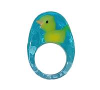 HIOPOIUYT Résine Robuste Jaune Canard Anneaux Doigt Acecssory Ajoute Un Charme Ludique Rassemblements Occasionnels Et Fêtes D'anniversaire Accessoires De Canard