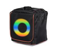 HIOPOIUYT Sac de rangement pour haut-parleurs Encore2 avec ventilation acoustique anti-poussière en tissu Oxford Sac de transport portable, Noir