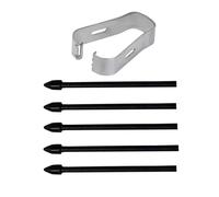 HIOPOIUYT Tablettes Conseils Maintenance du Stylo 5pcs Nibs Sensibles avec Clip pour Tablettes T860 T865 / Dispositifs Remplacement Pointe du Stylo avec Clip