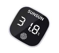 HIOPOIUYT Thermomètres Numériques pour Les Aquariums LED sans Fil Gauge De Température D'affichage pour Réservoirs Tortues Bettas Et Habitats Habitats Haute Précision Capteur Température