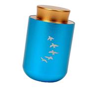 HIOPOIUYT Urne funéraire pour cendres - Urne funéraire - Pour condoléances et cheveux - Élégant - Pour homme et femme